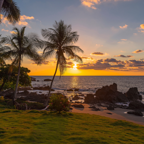 costa rica sunset